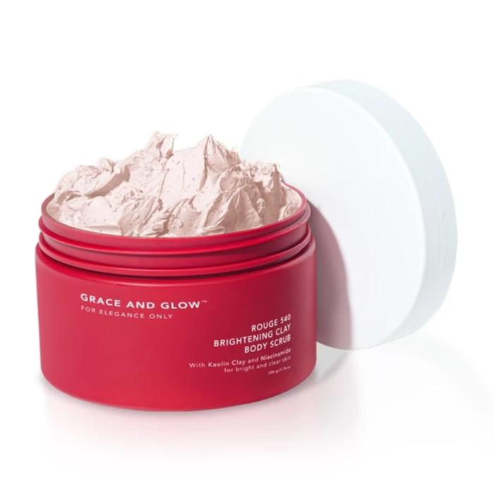Grace and Glow Rouge 540 Brightening Clay Body Scrub