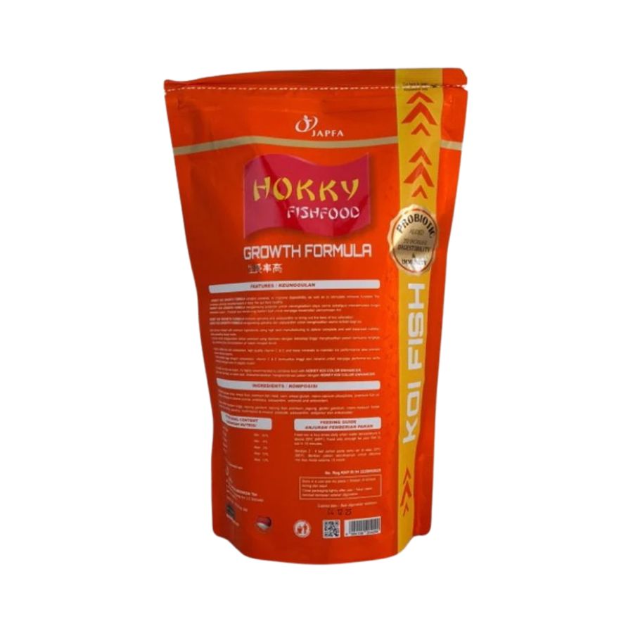 Hokky Growth Formula Medium Pakan Ikan Koi 1000gram
