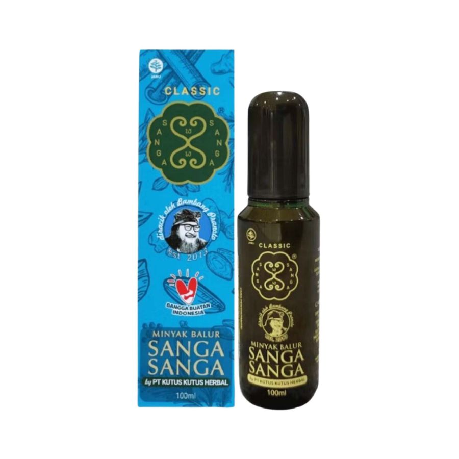 Sanga Sanga Classic Minyak Balur Herbal Bali 100ml