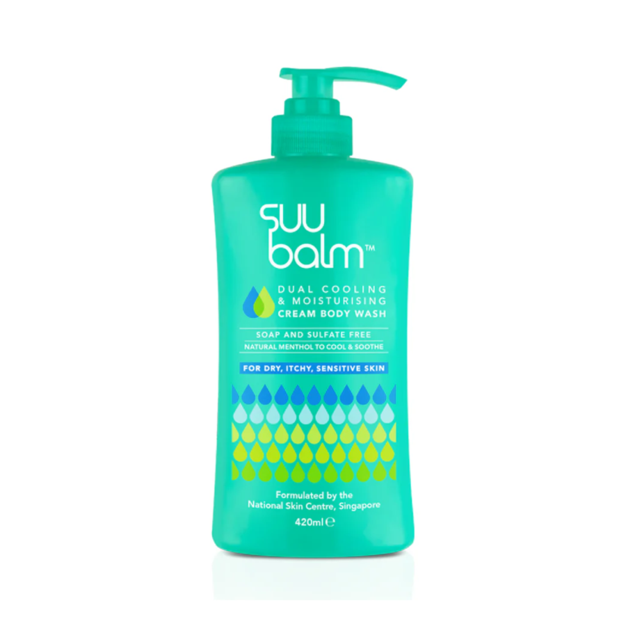 Suu Balm Dual Cooling & Moisturising Creamy Body Wash 840ml