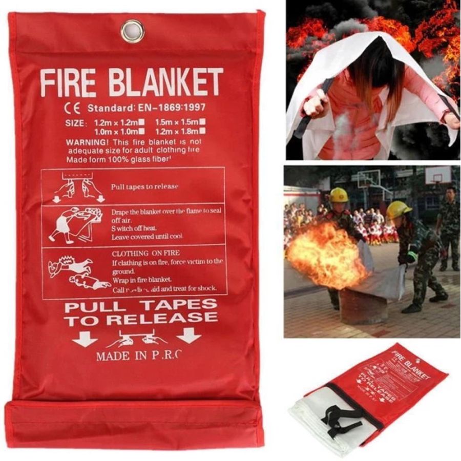 Fire Blanket 1,8 x 1,8 Meter 1pcs