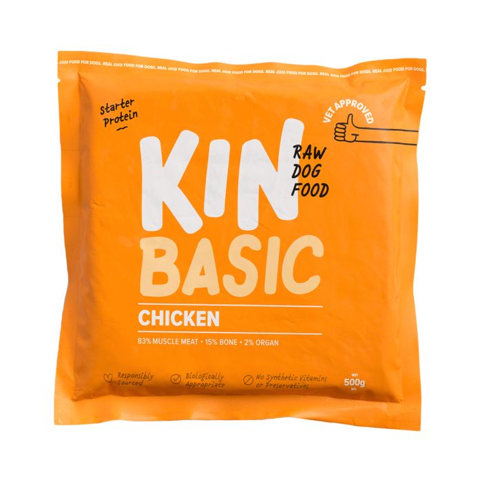 KIN Basic Chicken Raw Dog Food