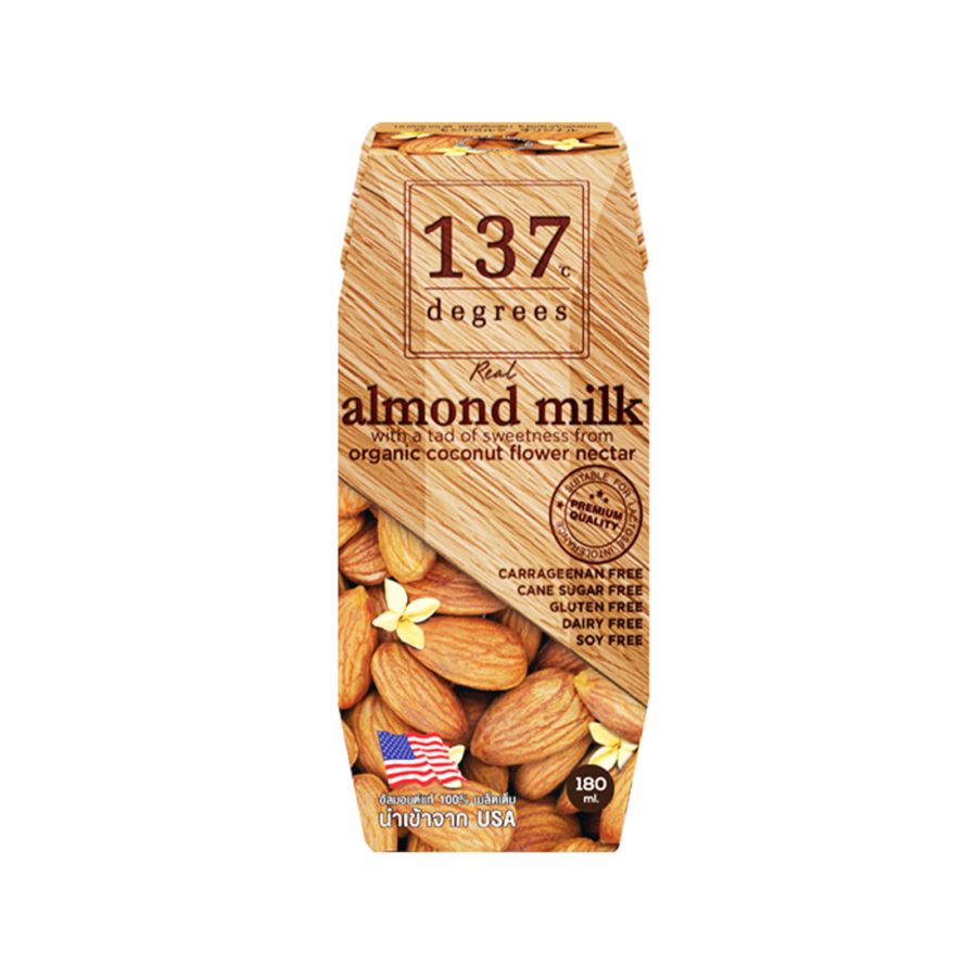 137 Degrees Almond Milk Original 180ml
