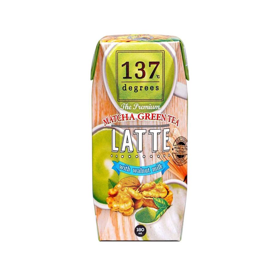 137 Degrees Walnut Milk Matcha Green Tea Latte 180ml