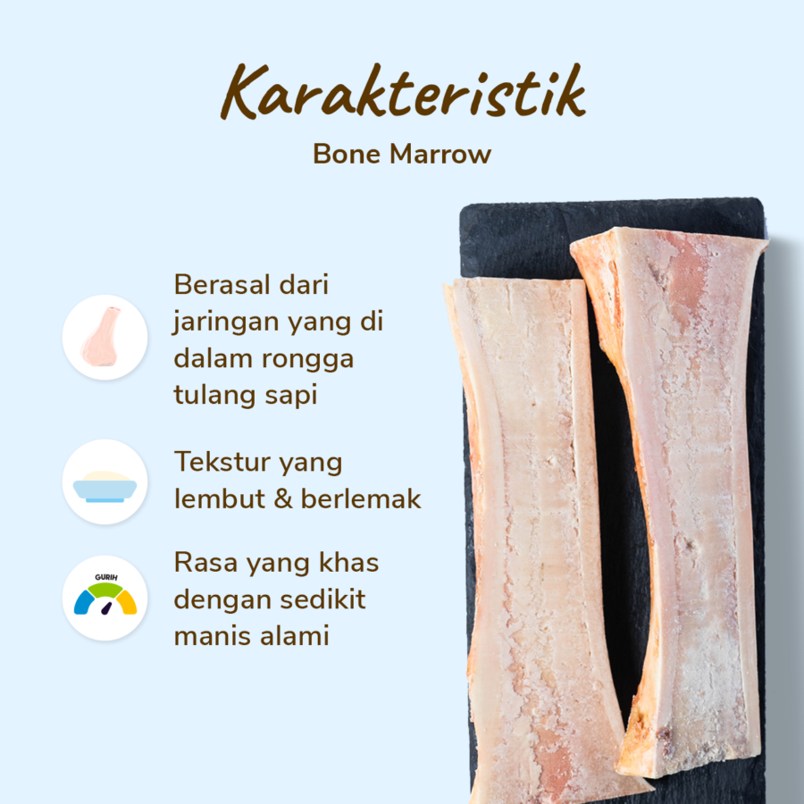 Bone Marrow import 550-650gram