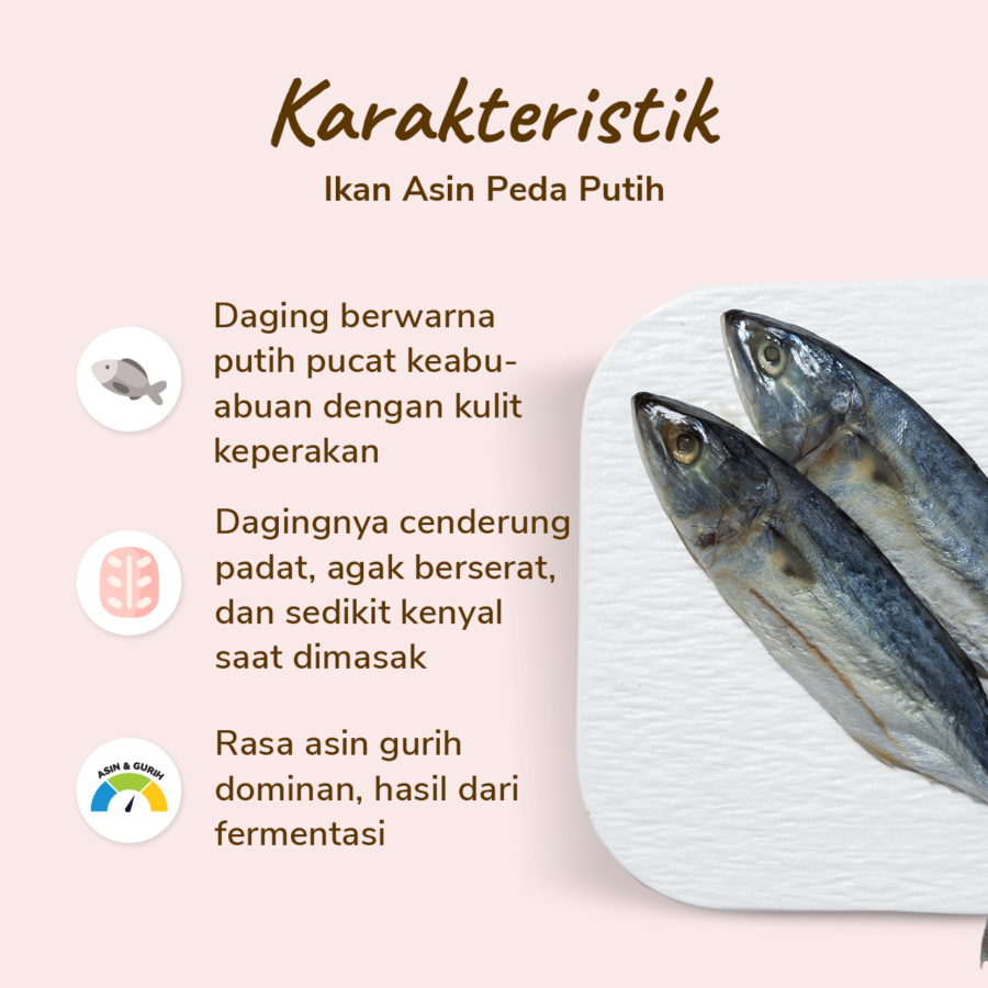 Ikan Asin Peda Putih 150gram