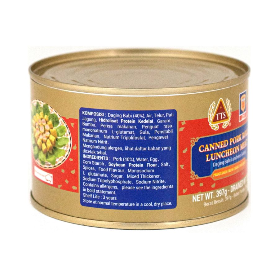 MaLing Canned Pork Rolls Luncheon Meat 397gram