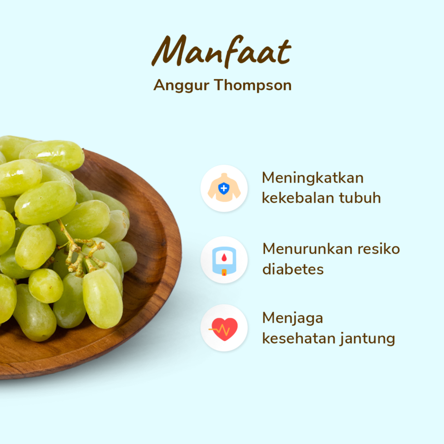 Anggur Thompson Astro Farm 500gram