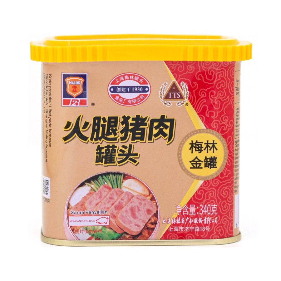 MaLing Canned Chopped Pork and Ham 340gram