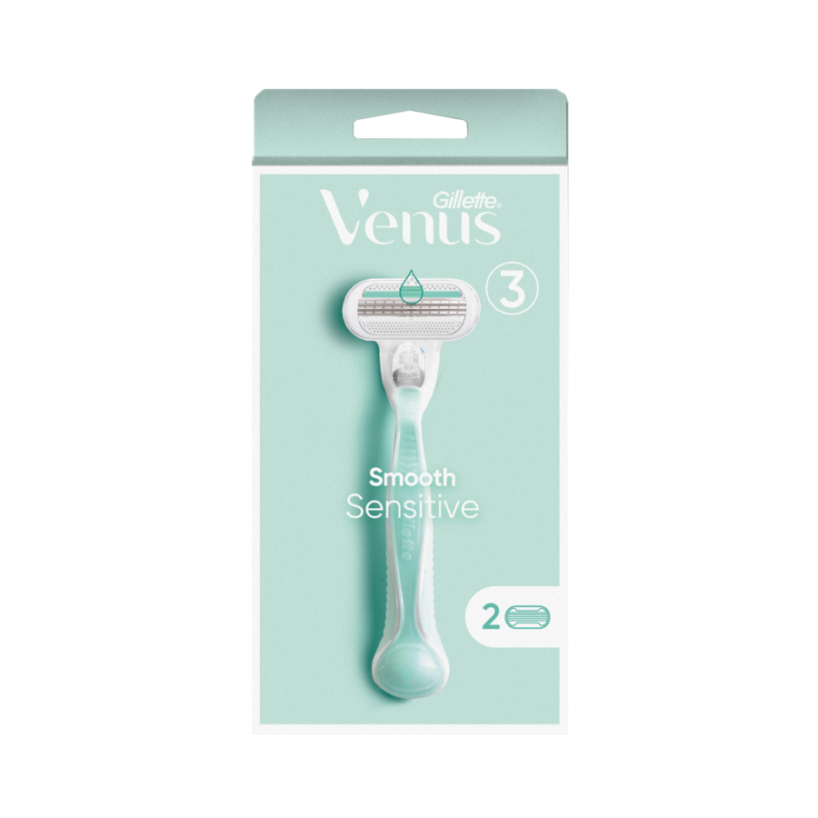 Gillette Venus Deluxe Smooth Sensitive Alat Cukur Wanita 1pack
