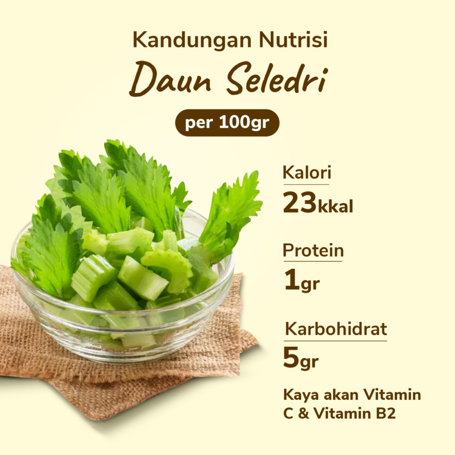 Daun Seledri Astro Farm 100gram