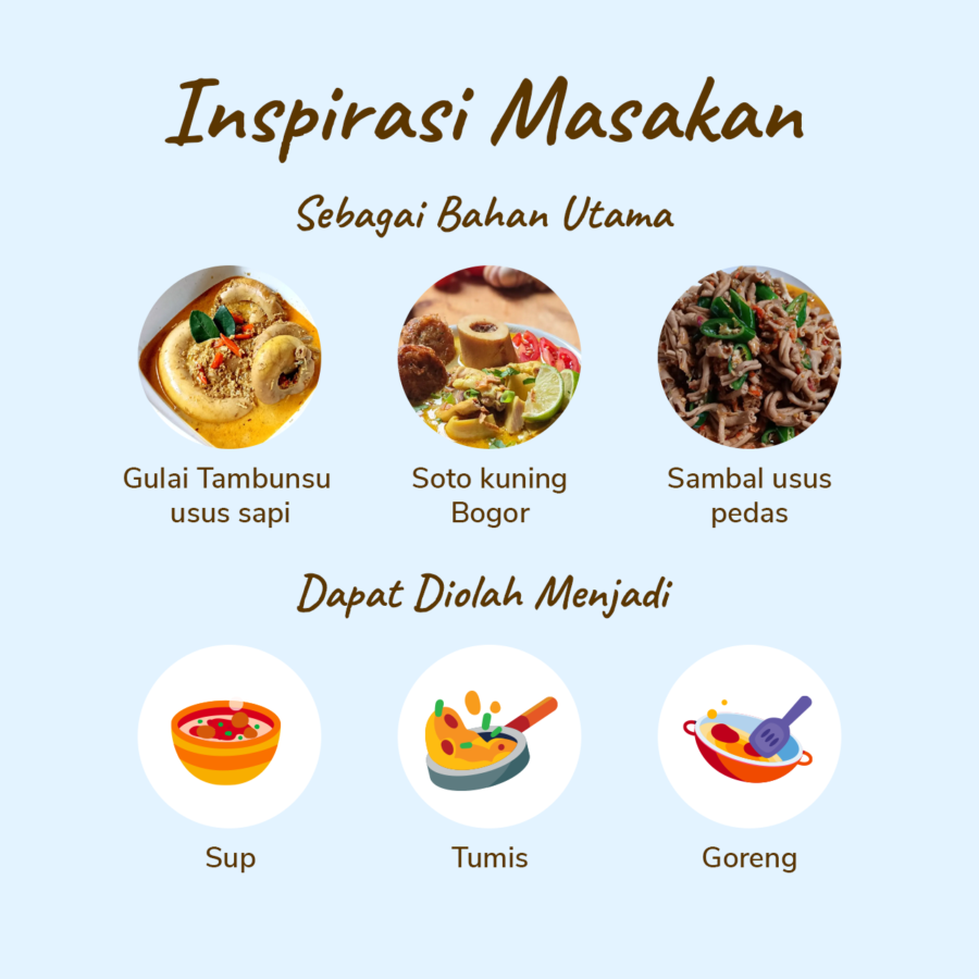 Usus Sapi Rebus Astro Farm 500gram