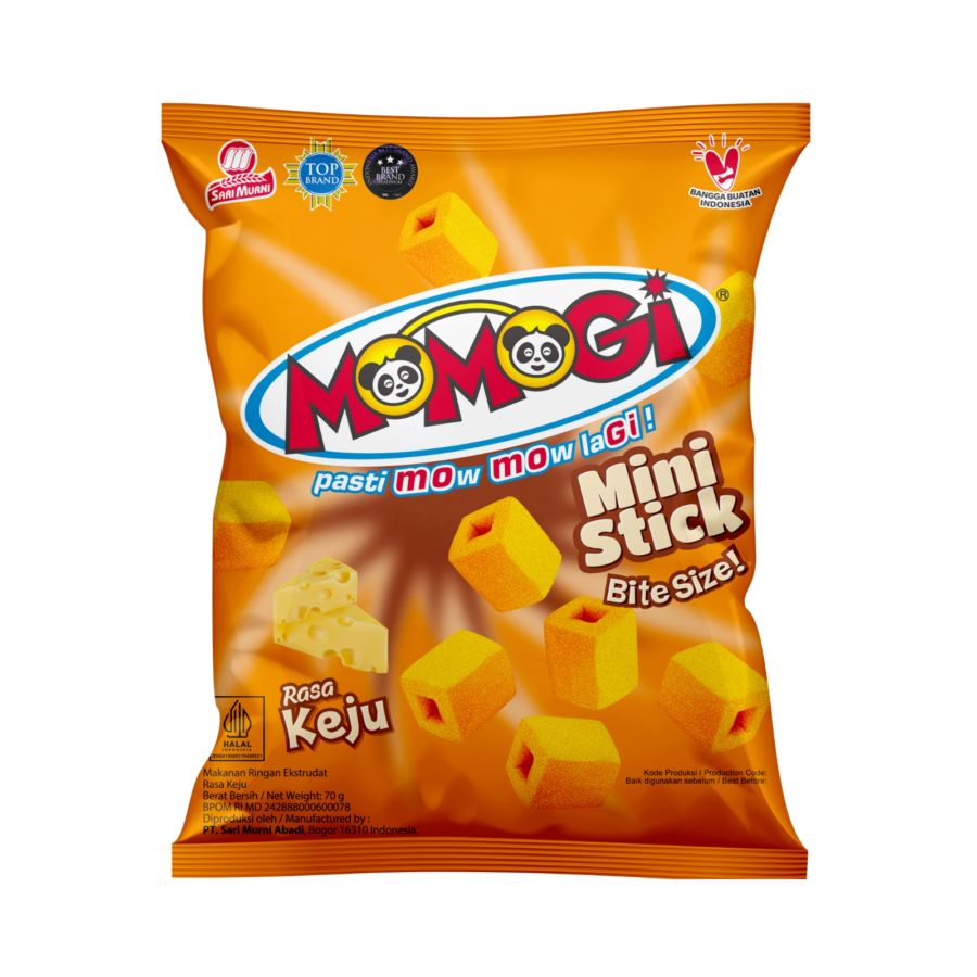 Momogi Mini Stick Keju 70gr 1pcs
