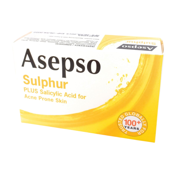 Asepso Sulphur Bar Soap