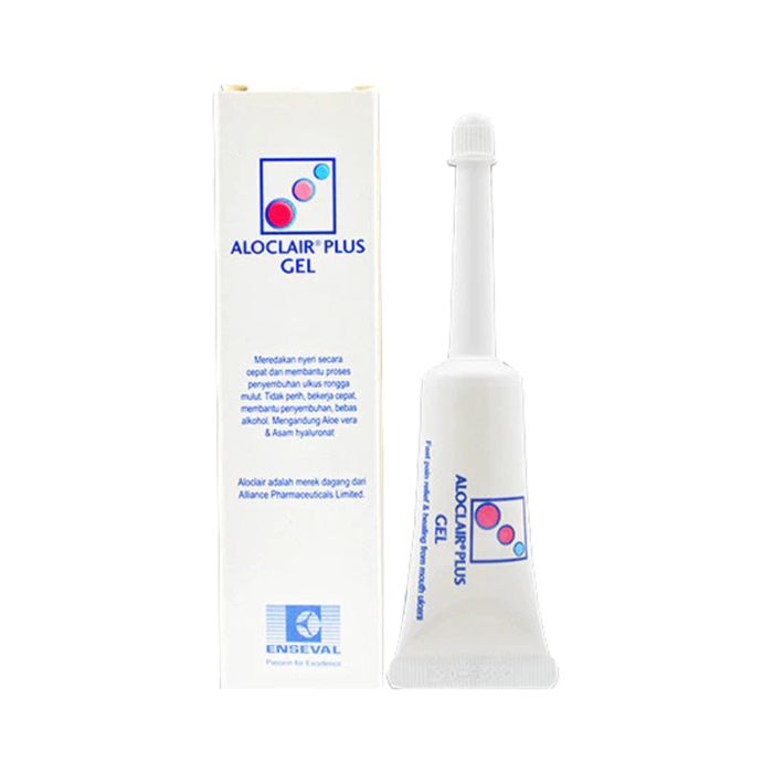 Aloclair Plus Gel Salep Sariawan & Luka Mulut