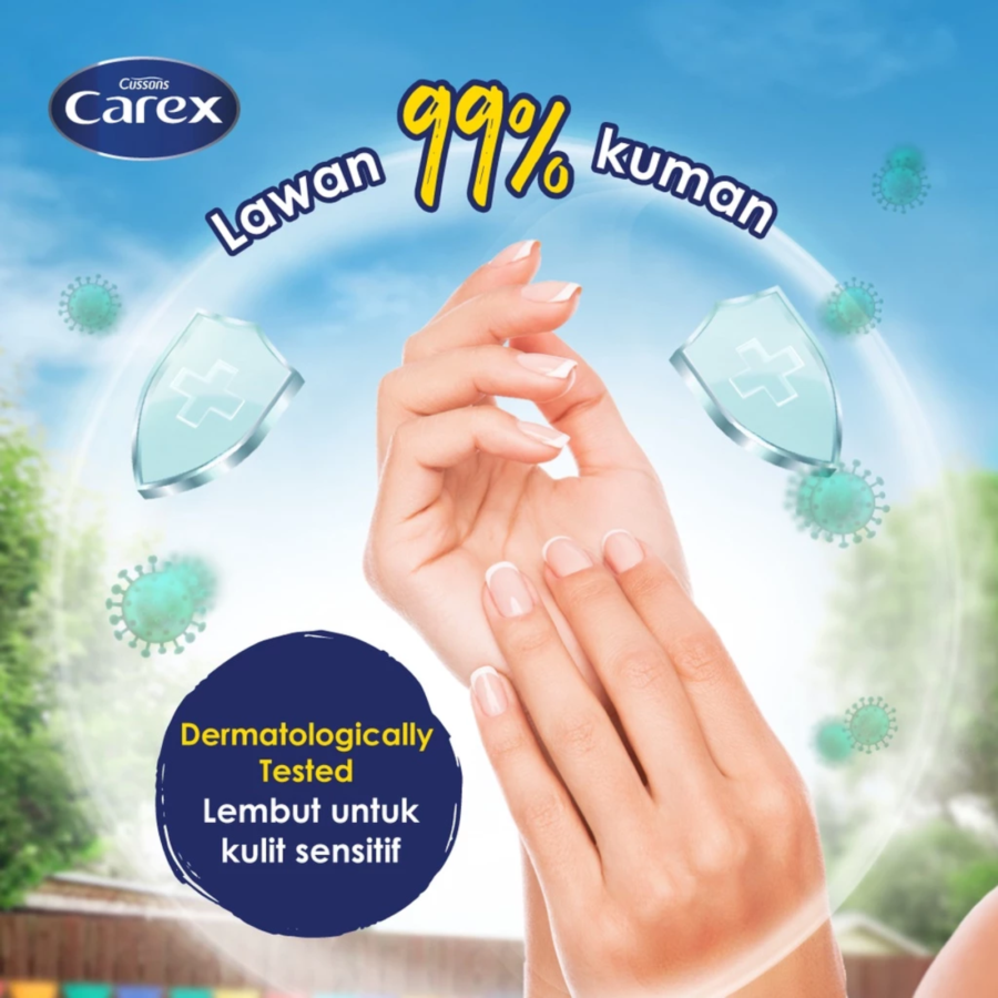 Carex Calm & Care Sensitive Natural Antibacterial Handwash 250ml