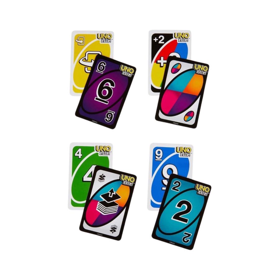 UNO Flip Permainan Kartu Klasik Dua Sisi 1pcs