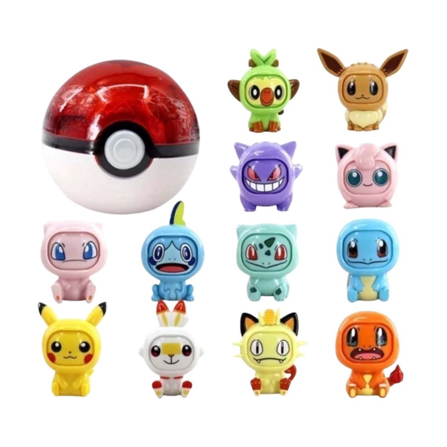 Mainan Pokemon Face Off Figures Random 1pcs