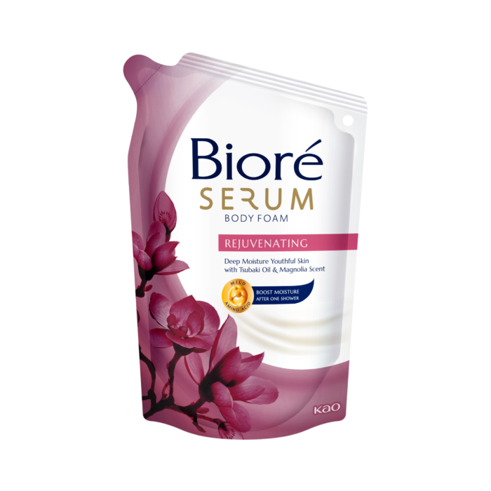 Biore Serum Body Foam Rejuvenating Tsubaki Oil & Magnolia Scent