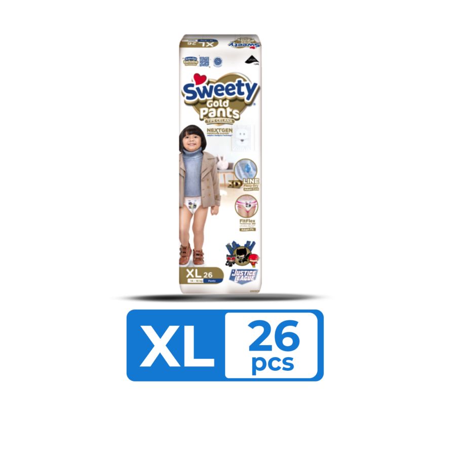 Sweety Gold Pants Diapers XL24 1pack