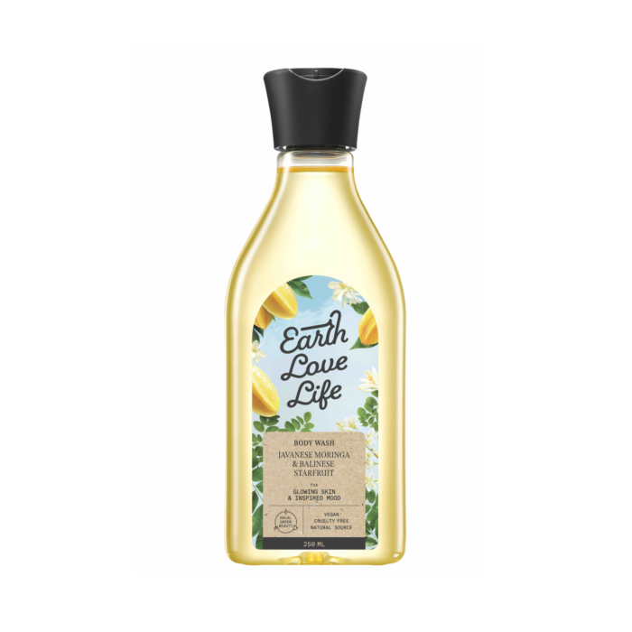 Earth Love Life Javanese Moringa & Balinese Starfruit Body Wash