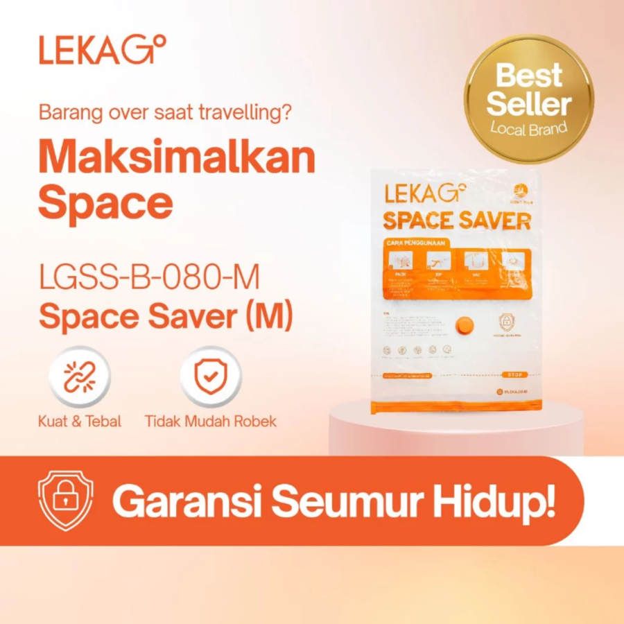 Leka Go Space Saver Vacuum Storage Size M 1pcs