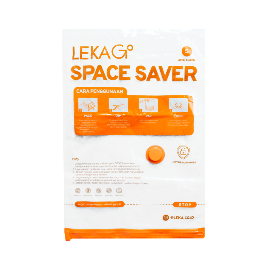 Leka Go Space Saver Vacuum Storage Size S 1pcs