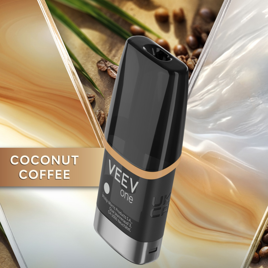 Veev One Pods Coconuts Coffee Rokok Elektrik 1pcs
