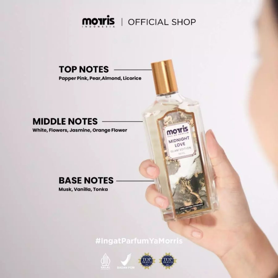 Morris Eau De Parfum Glam Edition Midnight Love 100ml