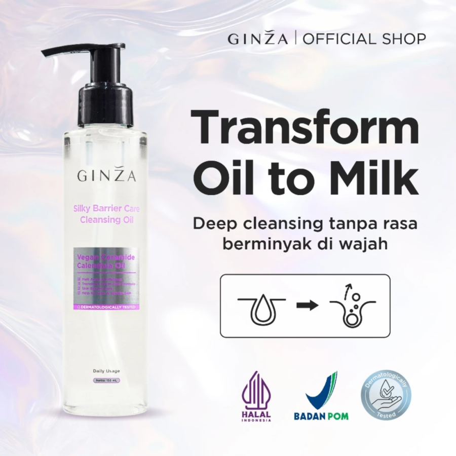 Ginza Sily Barrier Care Cleansing Oil 155ml