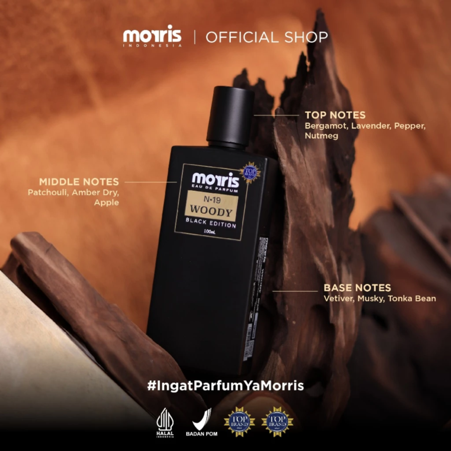 Morris Black Edition Woody Eau de Parfum 100ml