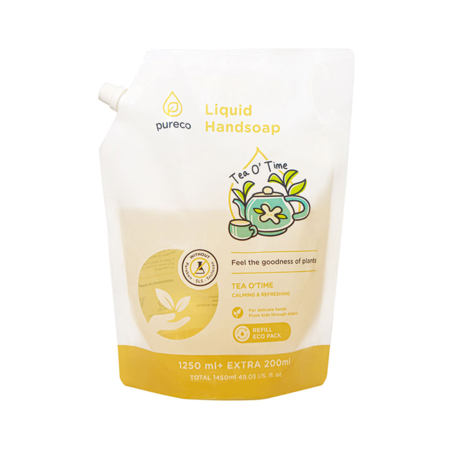 Pureco Liquid Handsoap Tea O Time 1450ml