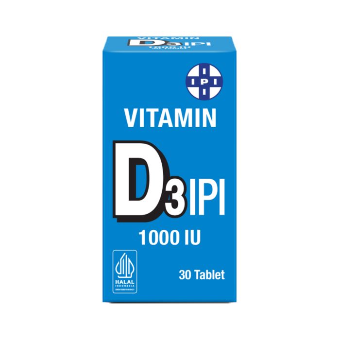 Ipi Vitamin D3 1000 IU