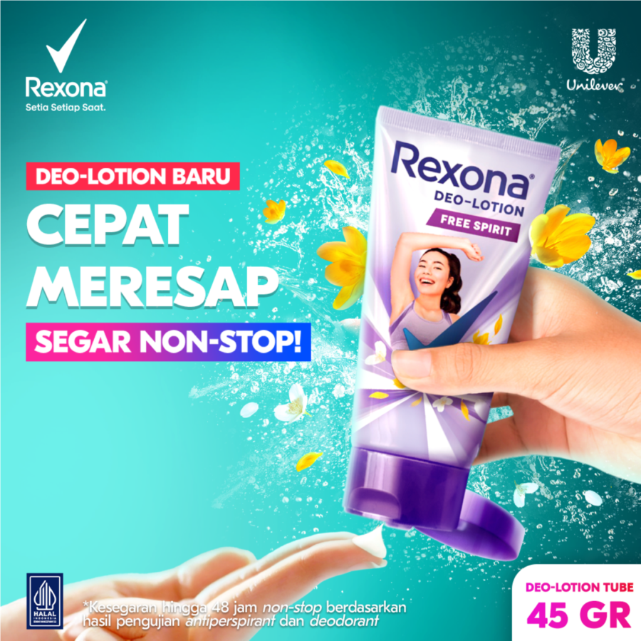 Rexona Free Spirit Deodorant Lotion 45gram