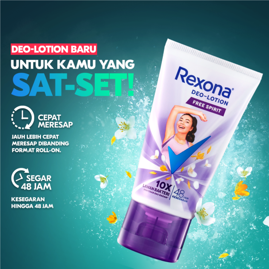 Rexona Free Spirit Deodorant Lotion 45gram