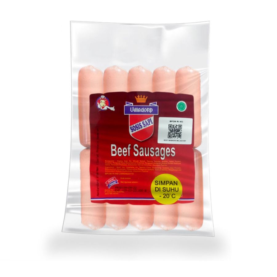 Villadorp Sosis Sapi Cocktail Premium 200gram 200gram