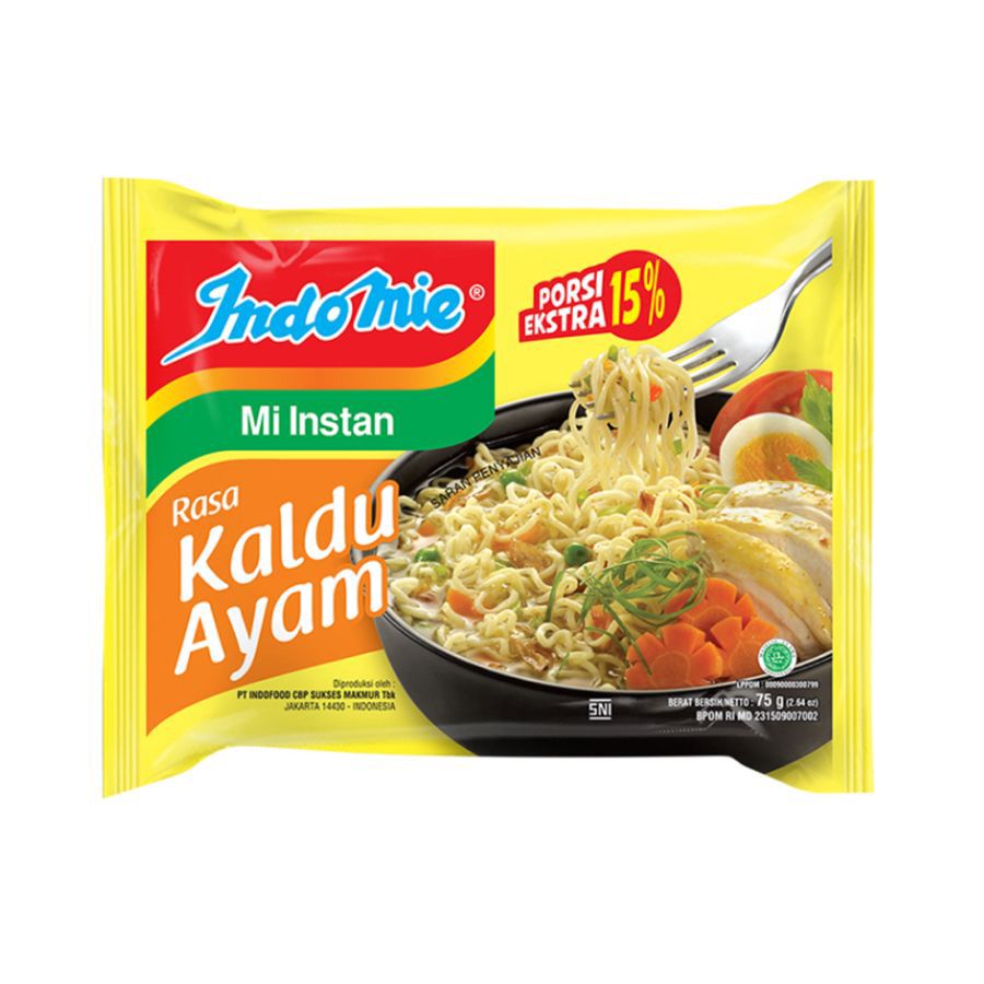 [Bundling 3] Indomie Mie Kuah Kaldu Ayam 75 gram