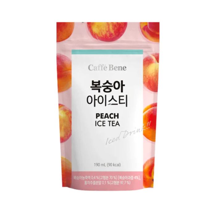 Caffebene Peach Ice Tea