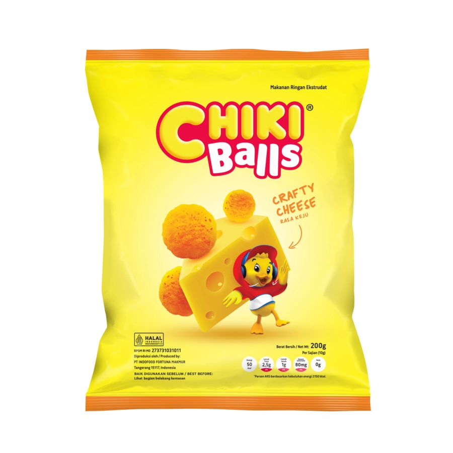 Chiki Balls Crafty Cheese 200gram