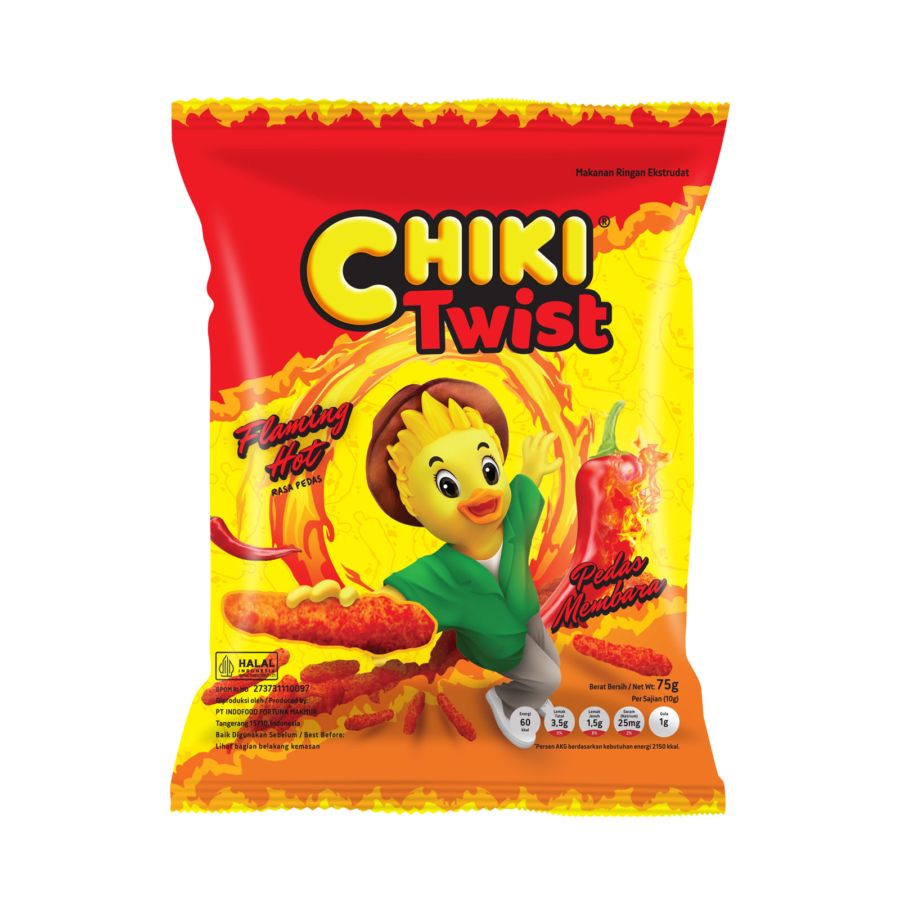Chiki Twist Flaming Hot 75gram