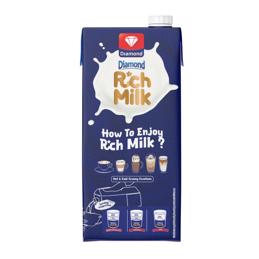 Diamond Rich Milk Susu UHT 1000ml