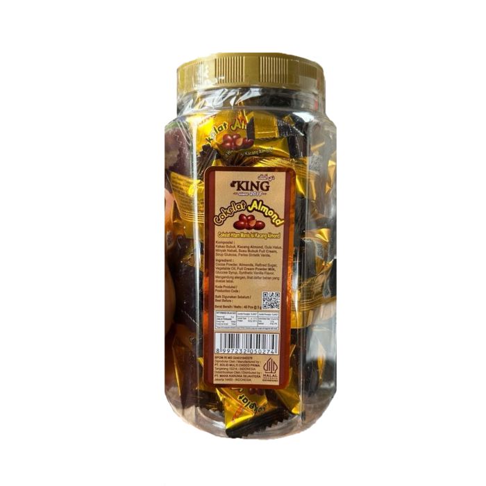 D'King Bonibol Cokelat Almond