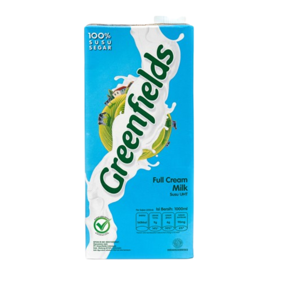Greenfields Full Cream Susu UHT 950ml