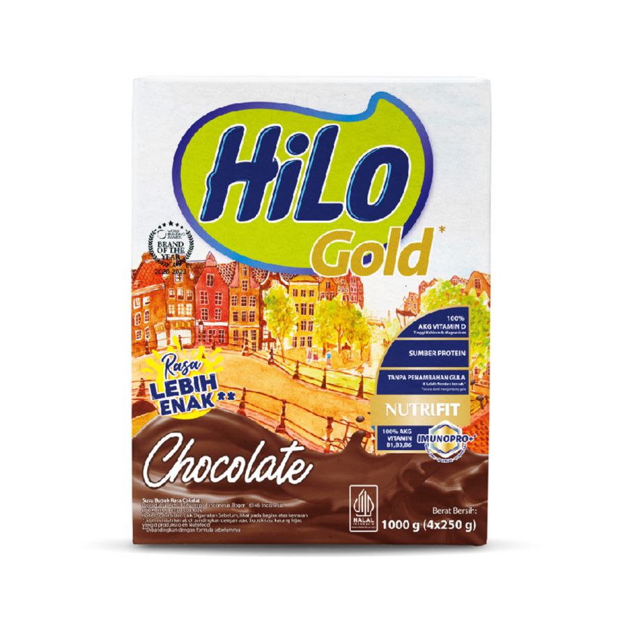 Hilo Gold Chocolate 4x250 gr 1pcs