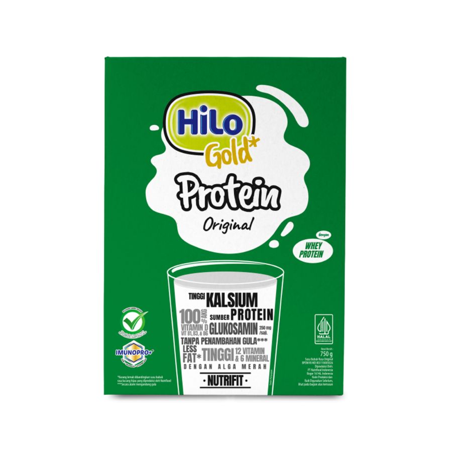 Hilo Gold Plain Susu Bubuk 750gram