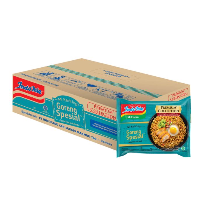 Indomie Mi Keriting Goreng Special Mie Instan Dus
