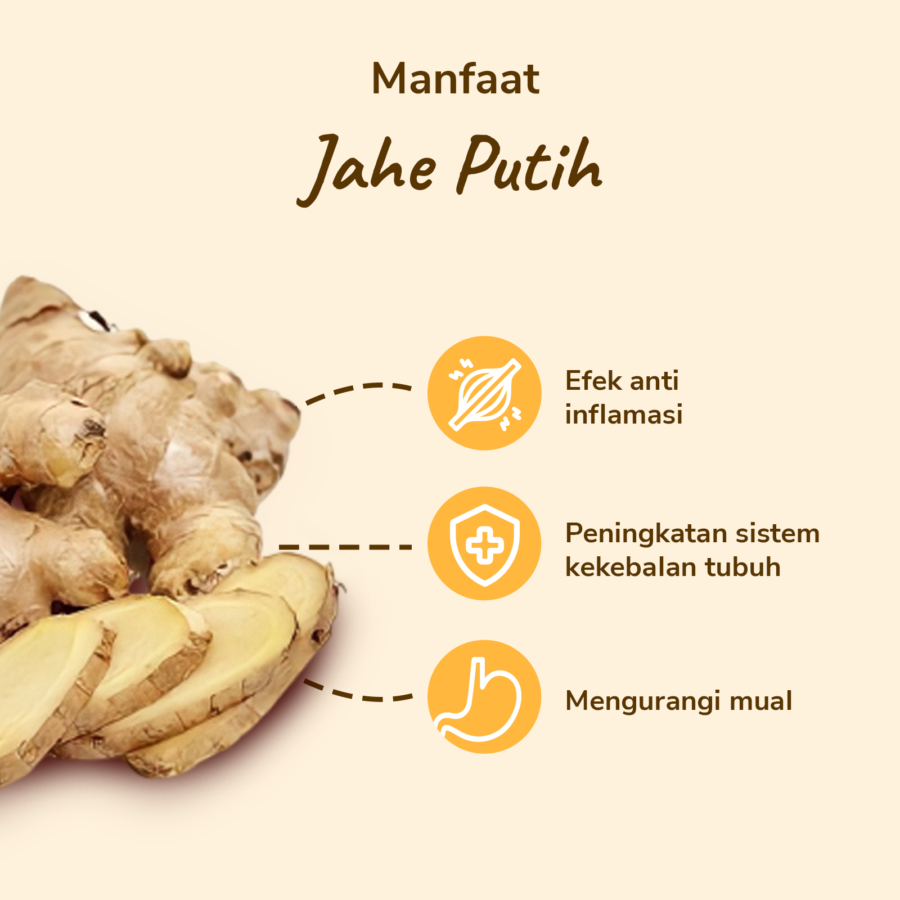 Jahe Putih Astro Farm 100gram