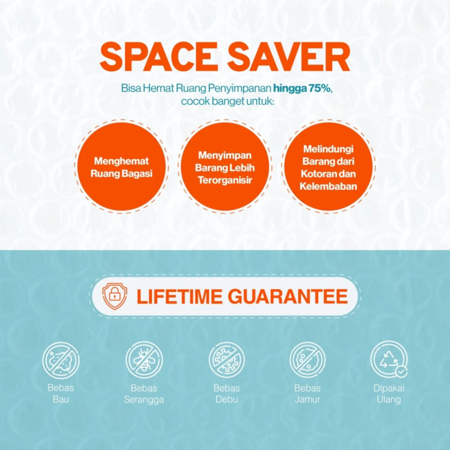 Leka Go Space Saver Vacuum Storage Size L 1pcs