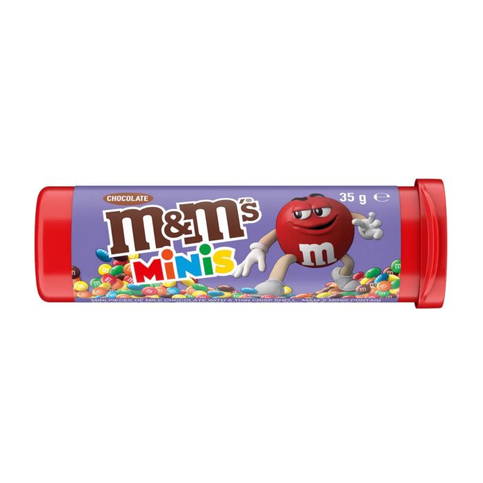 M&Ms Minis Tube Choco 35gr