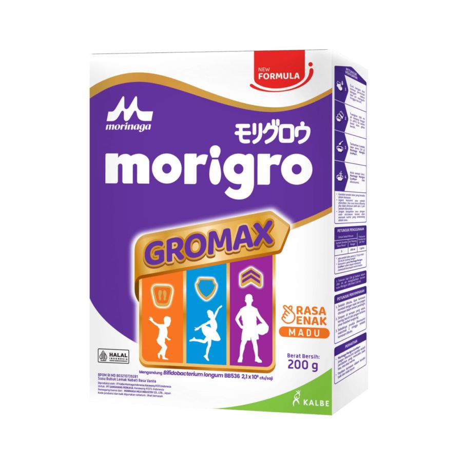 Morinaga Morigro Gromax Madu Susu Pertumbuhan Anak Usia 1-12 Tahun 200gram